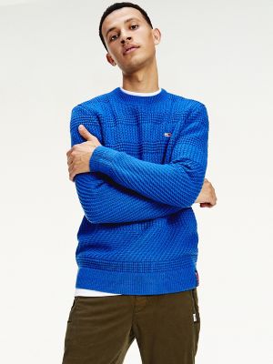 tommy jeans blue jumper