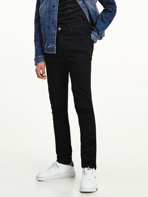 tommy hilfiger black jeans