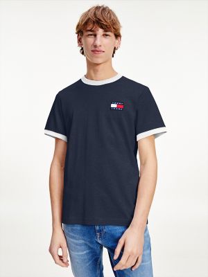 tommy jeans badge shirt