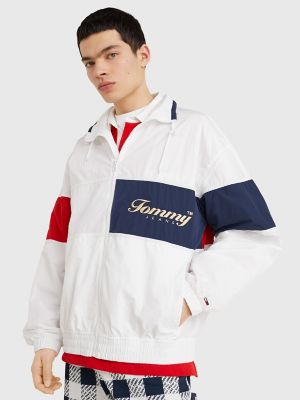 Tommy hilfiger windbreaker on sale retro