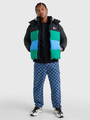 Tommy hilfiger colorblock hot sale puffer jacket