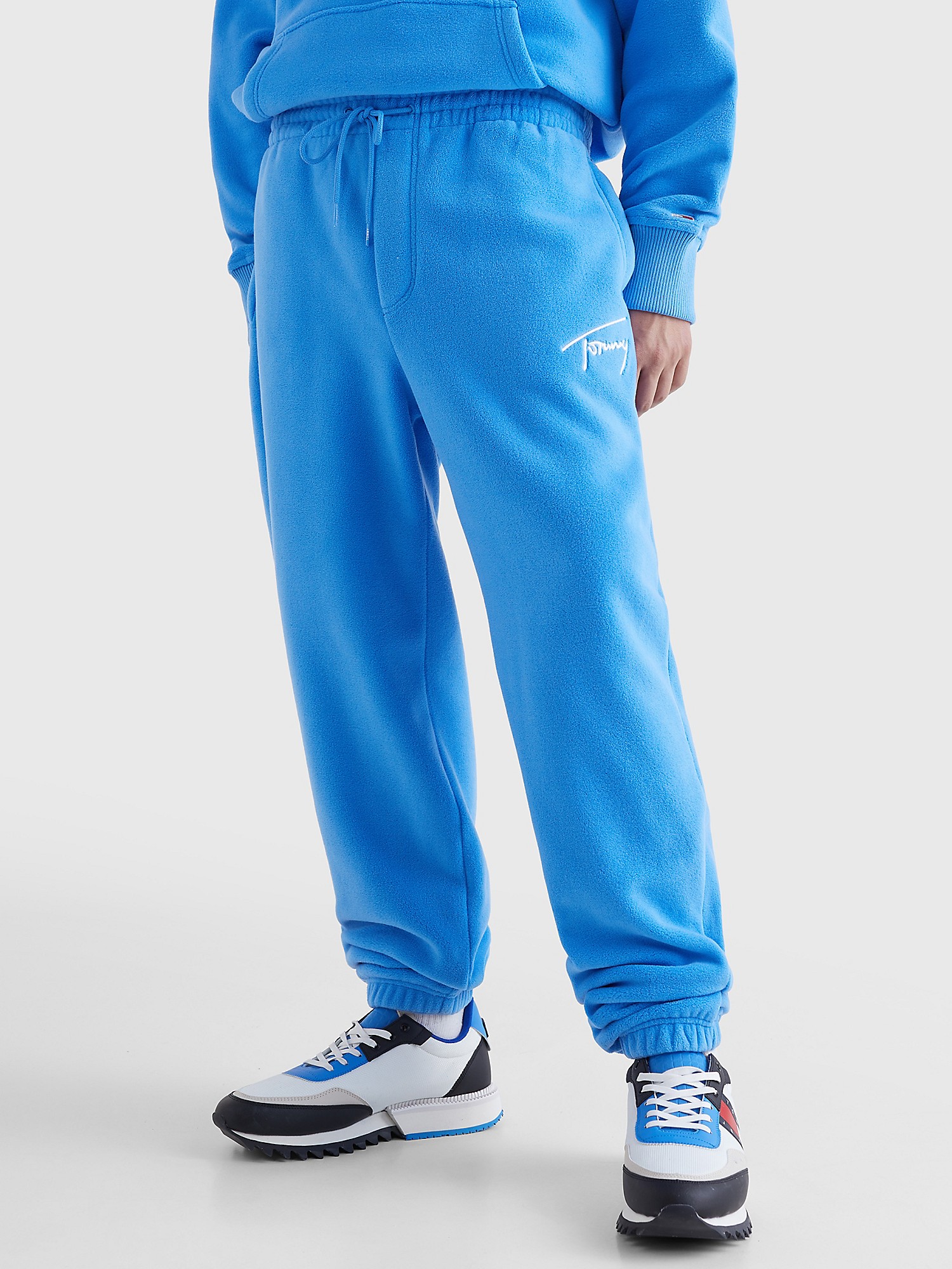 Tommy Jeans Bold Polar Fleece Pant (Mesmerizing Blue)