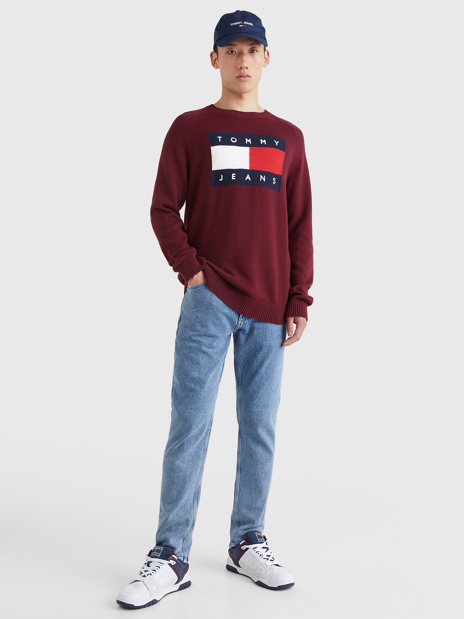 servilleta Polinizar Es decir Flag Sweater | Tommy Hilfiger USA