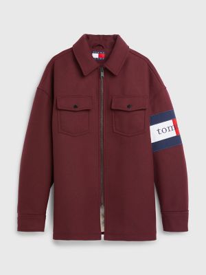 Bidrag spiselige Labe Tommy Collection Insulated Overshirt | Tommy Hilfiger USA