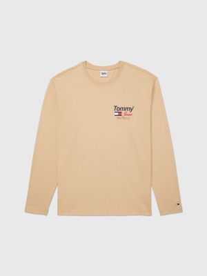 Logo Long Sleeve T Shirt Tommy Hilfiger USA