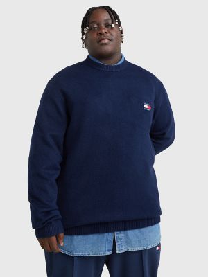 Big And Tall Solid Badge Sweater | Tommy Hilfiger