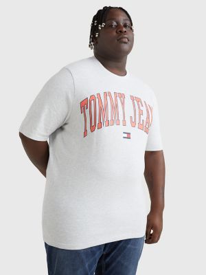 Tommy Jeans Unisex USA graphic logo t-shirt in white