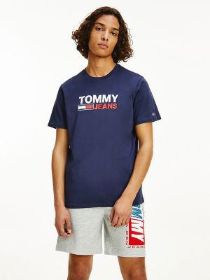 | USA T-Shirt Logo Hilfiger Tommy