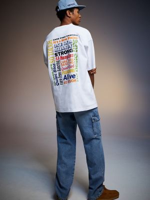 T-shirts Martine Rose - Oversized T-shirt - MRSS23621WHTCID