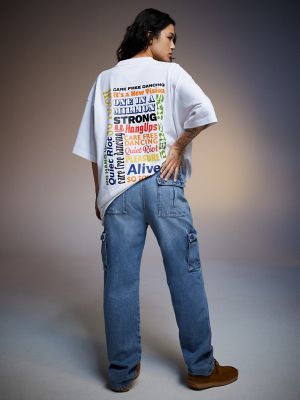Tommy Jeans x Martine Rose: White Oversized T-Shirt