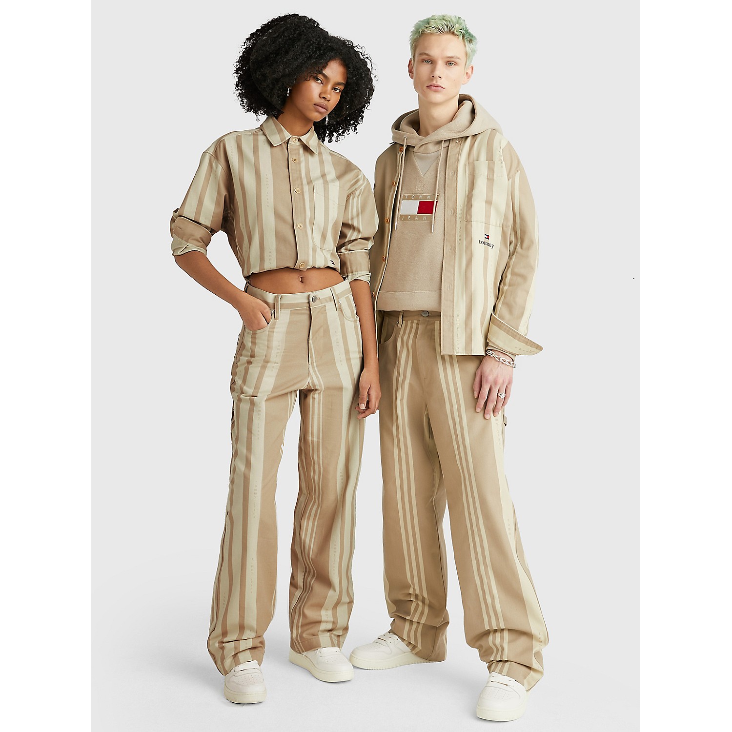 TOMMY HILFIGER Tommy Collection Stripe Logo Cargo Pant