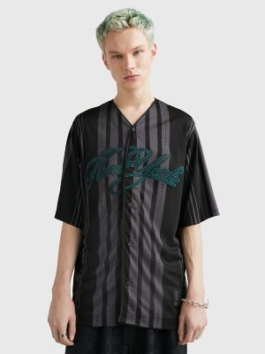 Tommy hilfiger baseball hot sale jersey