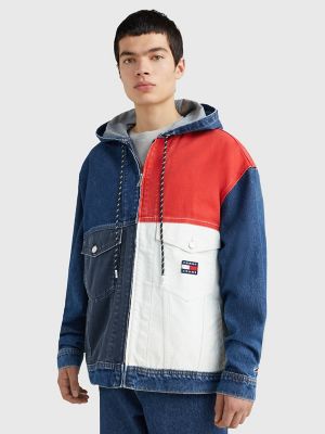 Tommy jeans 2025 hooded jacket