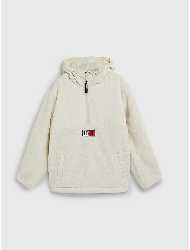 lort Perpetual renhed Mixed Media Sherpa Pullover | Tommy Hilfiger