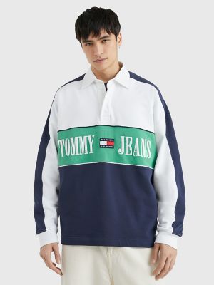 Retro Logo Oversized Rugby Polo | Tommy Hilfiger