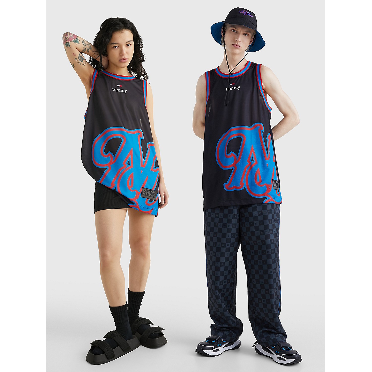 TOMMY HILFIGER Tommy Collection Sleeveless Basketball Jersey