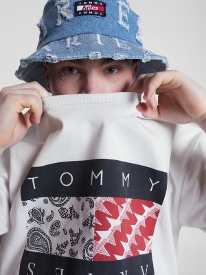 TOMMY X ARIES Bandana Logo T-Shirt | Tommy Hilfiger