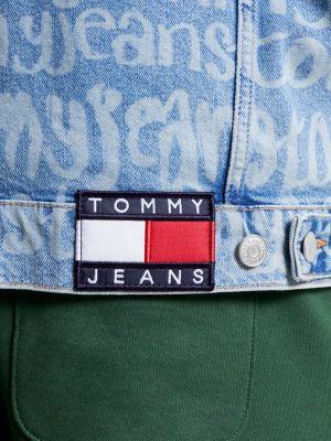 Graffiti Logo Denim Jacket | Tommy