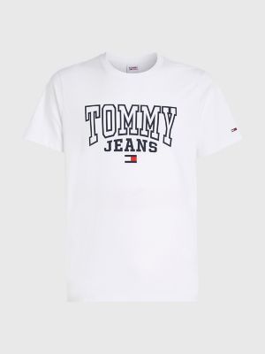 tommy jeans tjm entry collegiate tee, VolcanmtShops