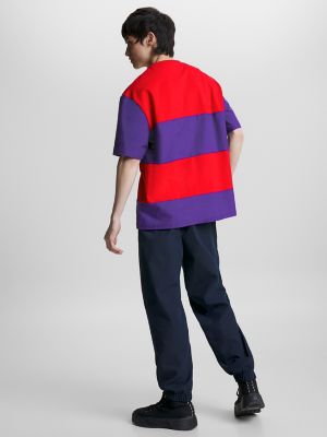 Cut-and-Sew Embroidered Logo T-Shirt | Tommy Hilfiger USA