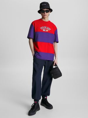 Cut-and-Sew Embroidered Logo T-Shirt | Tommy Hilfiger USA