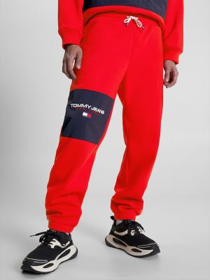 Relaxed Fit Colorblock Logo Sweatpant