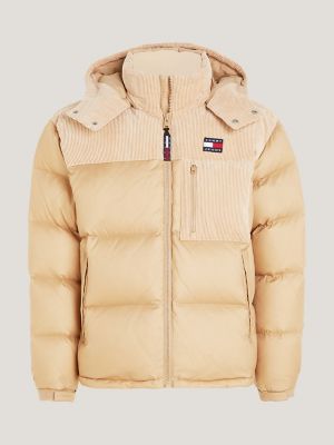 Tommy hilfiger hotsell cord puffer jacket