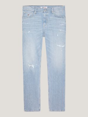 Relaxed Straight Fit Light Wash Jean Tommy | USA Hilfiger