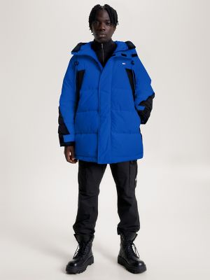 Tommy hilfiger iggy clearance colour block parka