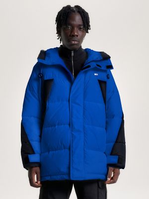 Tommy hilfiger long 2024 hooded fill coat