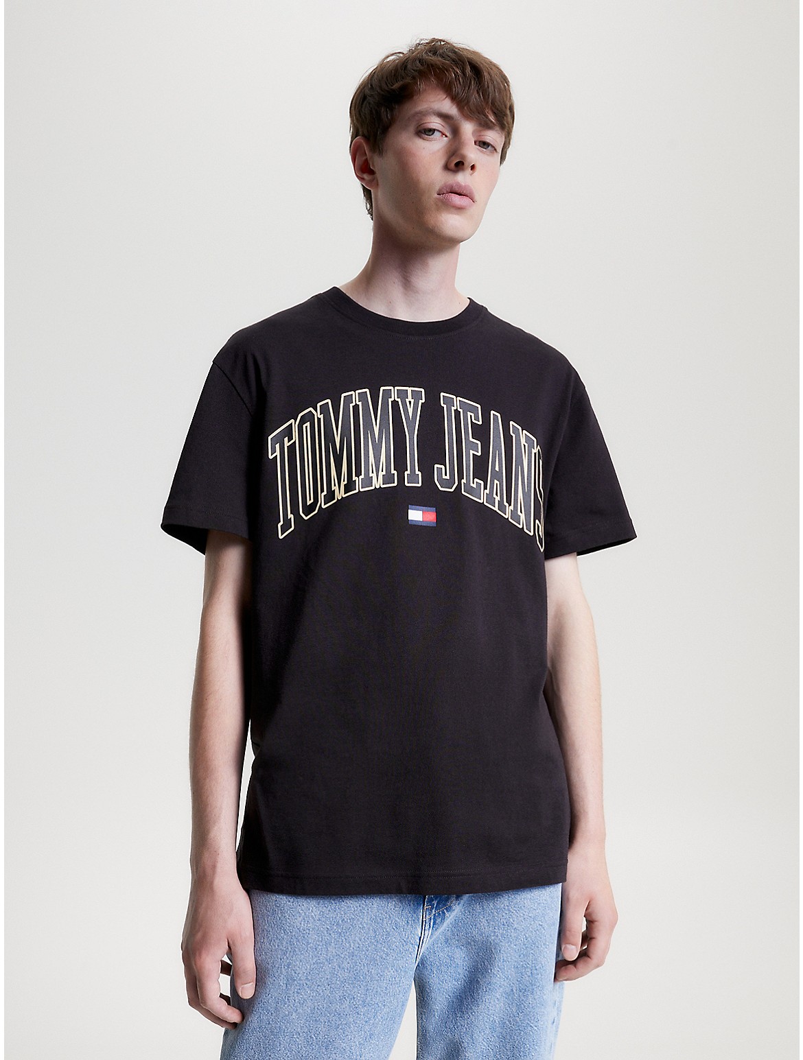 Tommy Hilfiger Classic Tommy Logo T In Black