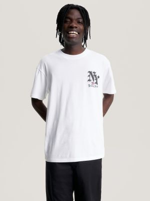 Tommy Jeans Grunge Short-Sleeve T-Shirt, White