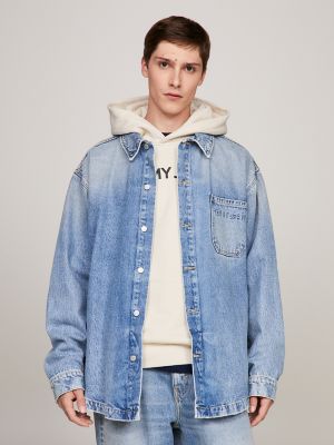 Tommy hilfiger cheap oversized denim jacket