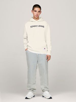 Tommy Jeans Bold Logo Hoodie, Newsprint