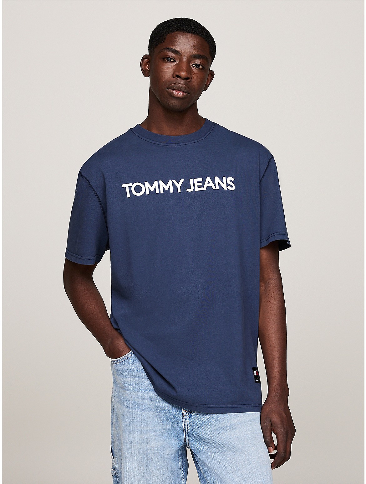 Tommy Hilfiger Men's TJ Embroidered Monotype Logo T-Shirt