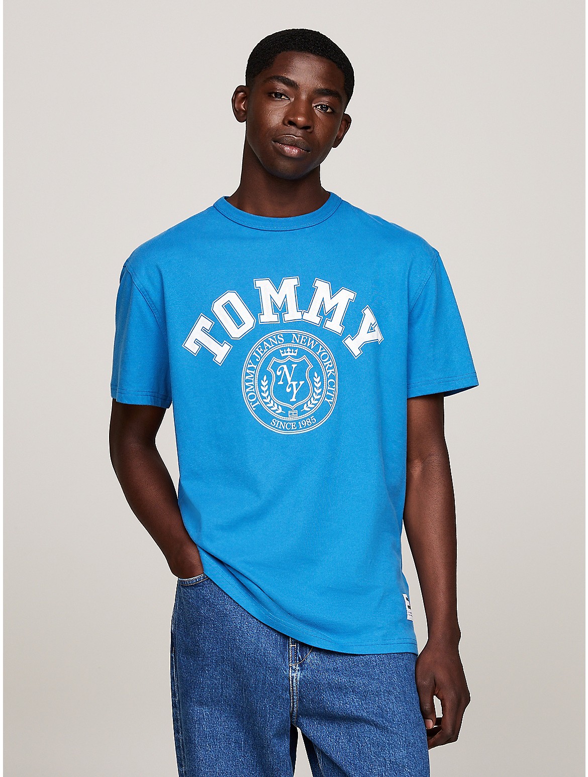 Tommy Hilfiger Men's TJ Vintage Varsity Graphic T-Shirt