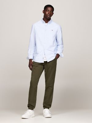 Tommy Jeans Slim Fit Cotton Twill Jogger, Fatigue Green