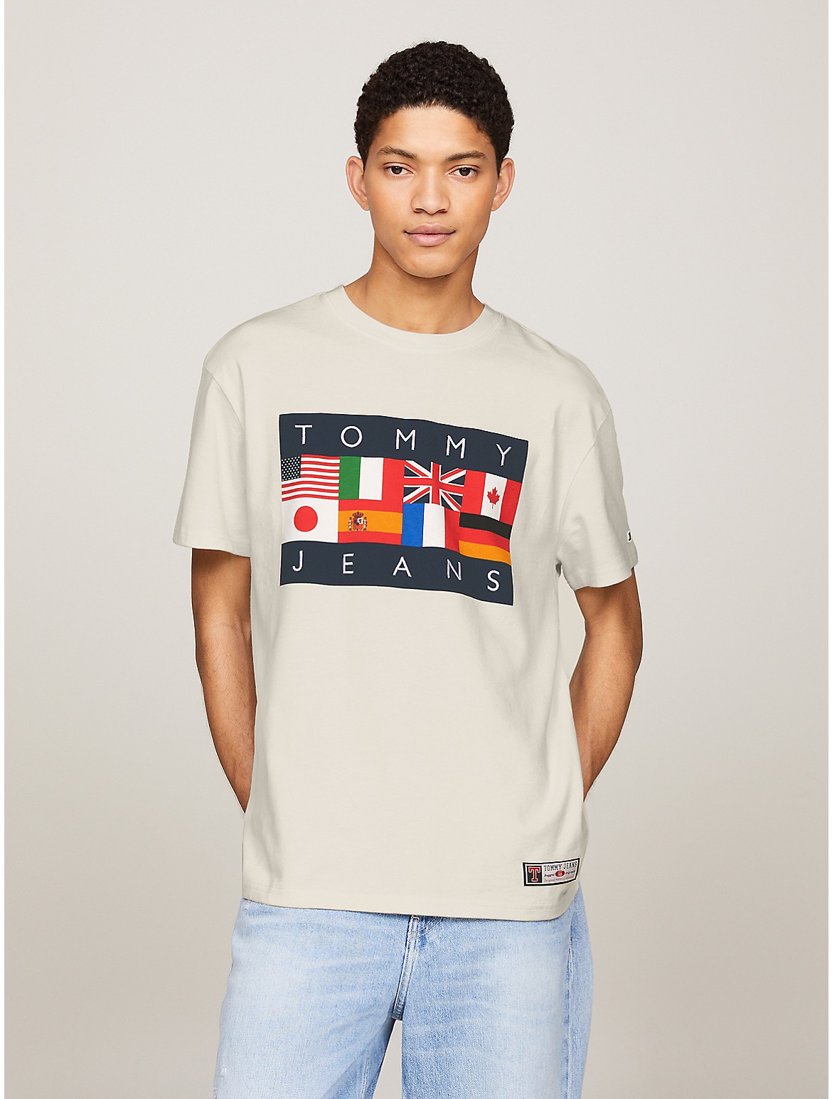 Tommy Hilfiger Tj International Games T In Ancient White