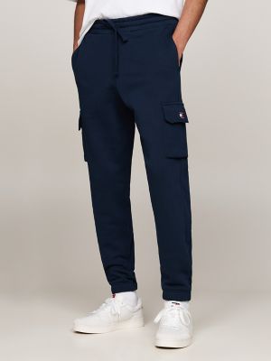 Tommy Badge Cargo Jogger, Dark Night Navy