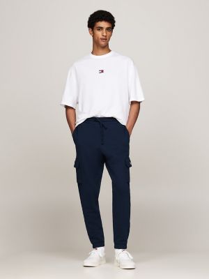 Tommy Badge Cargo Jogger, Dark Night Navy