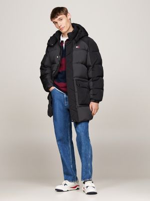 Tommy Badge Two-Tone Hooded Parka | Tommy Hilfiger USA