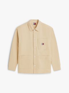 Tommy Jeans Oversized Overshirt — Gentle Gold 6