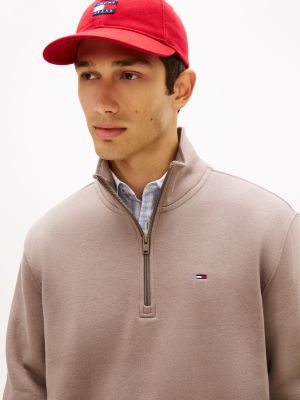 Мужские джинсы Tommy Hilfiger Tommy Jeans Quarter-Zip Sweatshirt — фото 2