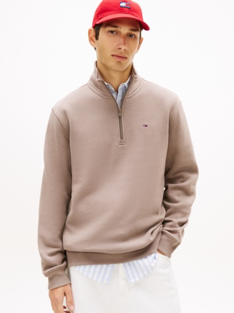 Мужские джинсы Tommy Hilfiger Tommy Jeans Quarter-Zip Sweatshirt
