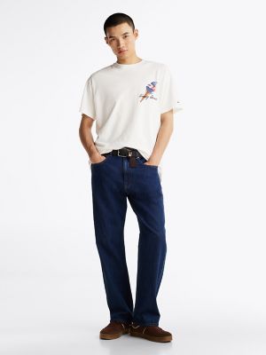 Tommy Jeans Retro Graphic T-Shirt, Ecru