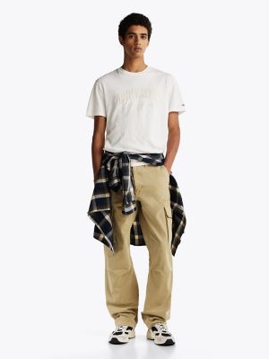 Tommy Jeans Relaxed NY Varsity T-Shirt, Ecru