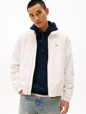 Tommy Jeans Water-Repellent Windbreaker, Ancient White