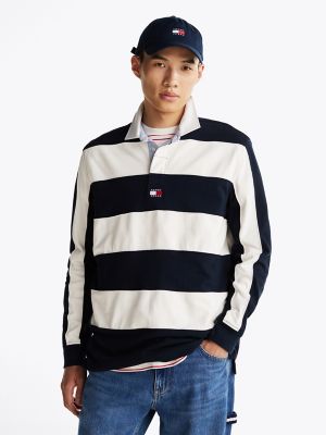 Oversized Fit Tommy Badge Rugby Shirt Tommy Hilfiger