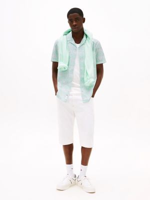Tommy Jeans Allover Print Shirt, Spring Mint Floral