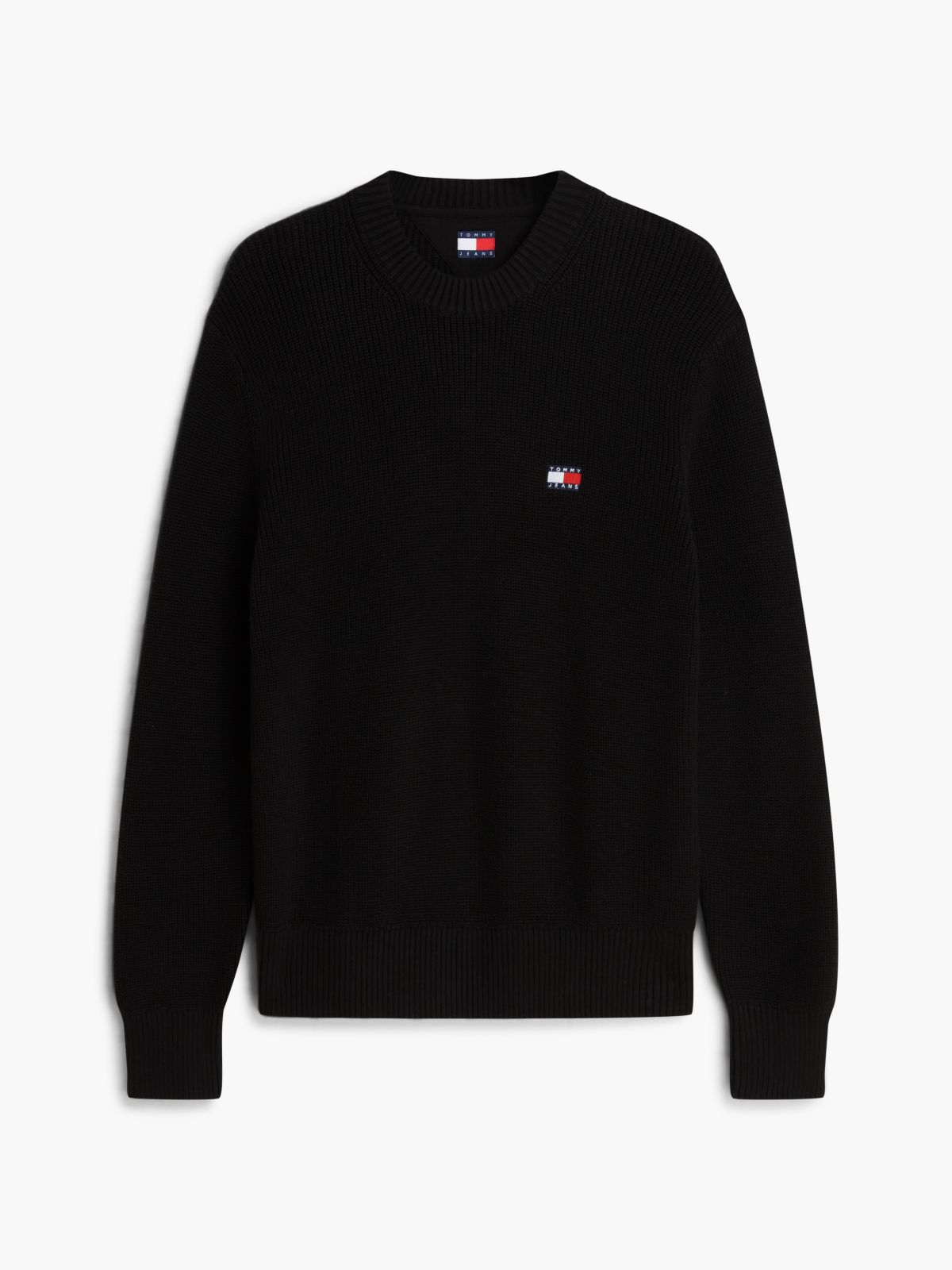 Tommy Jeans Crewneck Sweater — Black